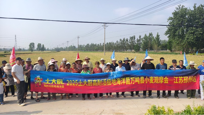 微生物菌肥-土大厨江苏邳州观摩会